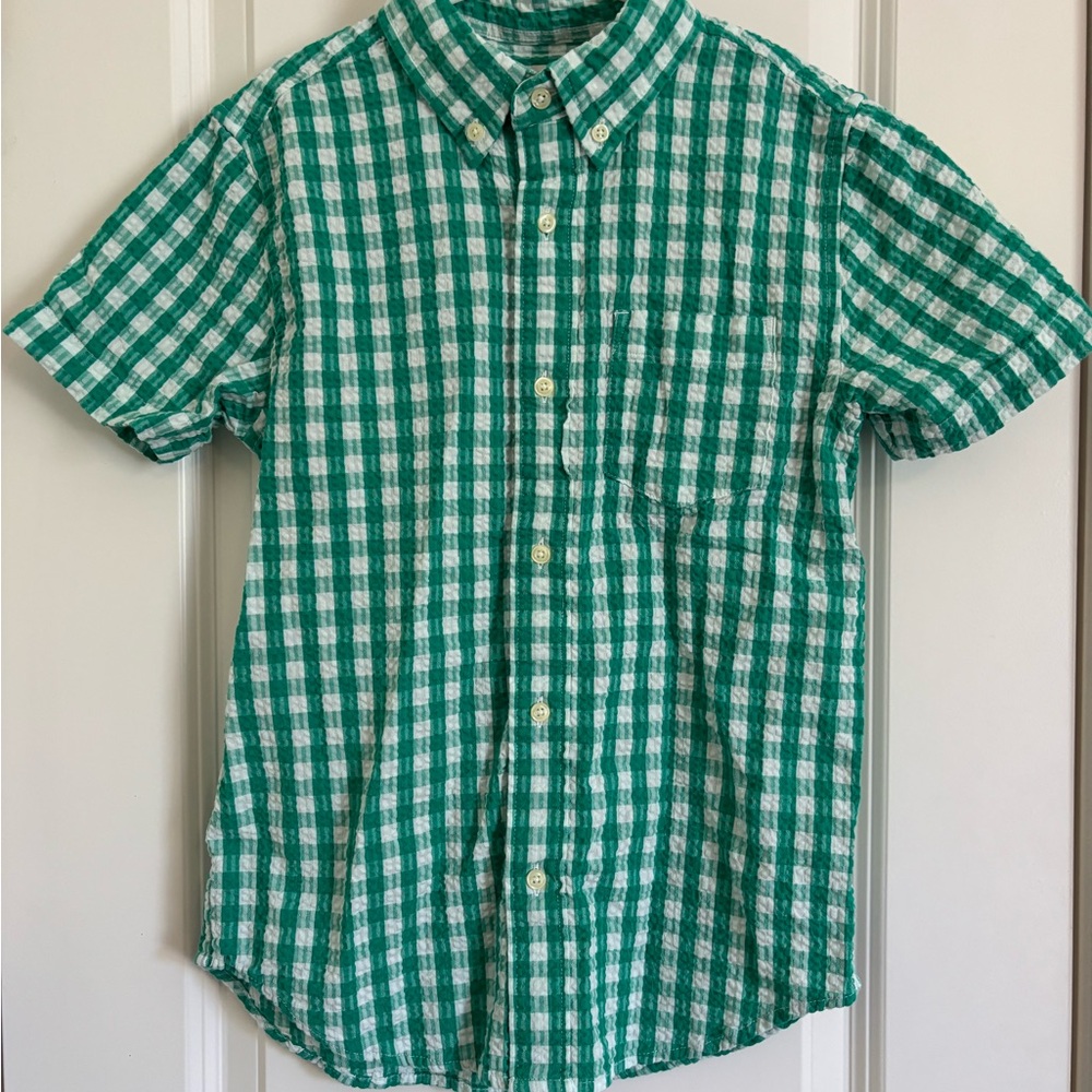 Crewcuts Green Plaid Boys’ Shirt